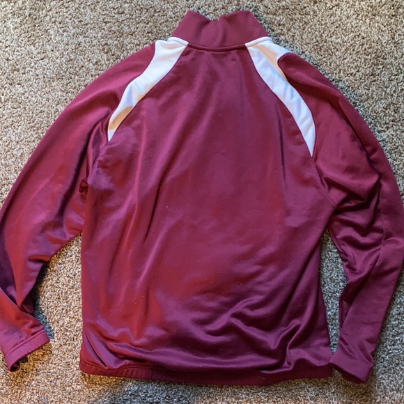 Nike team zip up maroon medium - Picture 3 of 3